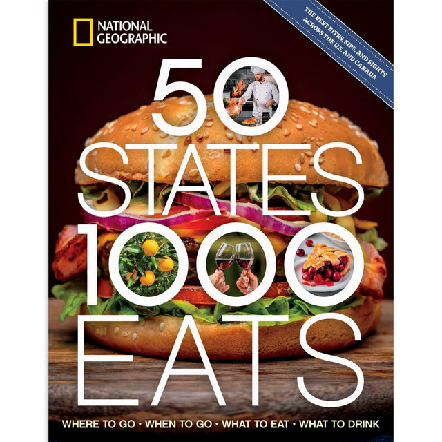 50 estados, 1.000 comidas: guía de National Geographic