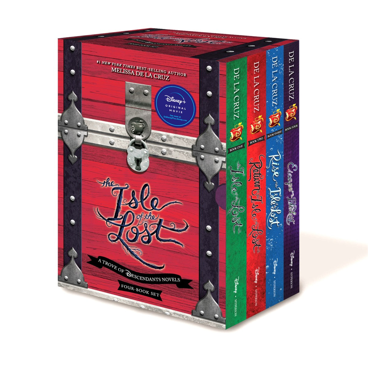Set de libros The Isle of the Lost en edición de bolsillo