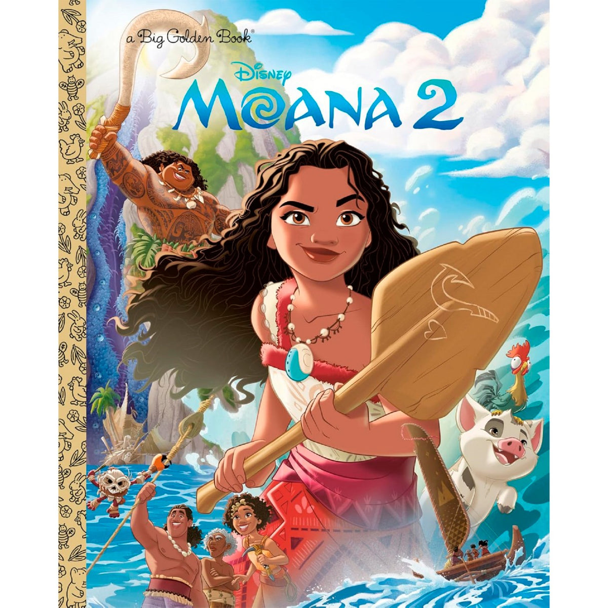 Libro Dorado Grande de Moana 2