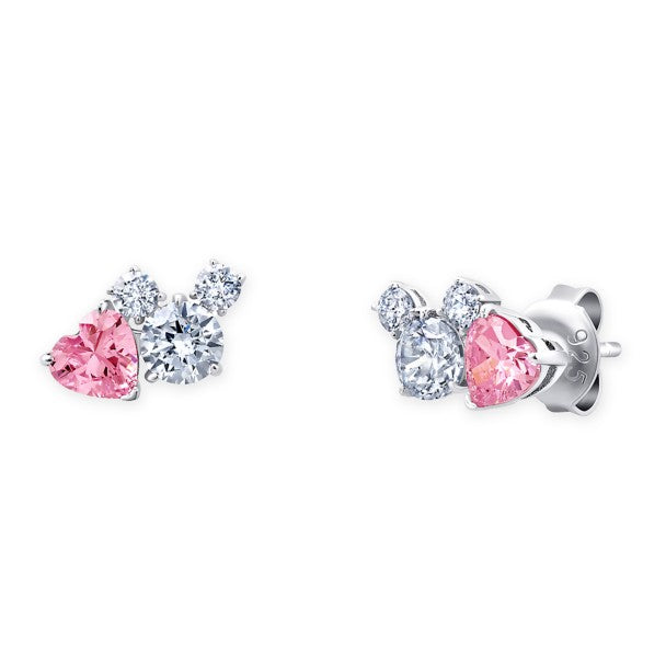 Aros Ícono de Mickey Mouse y Corazón