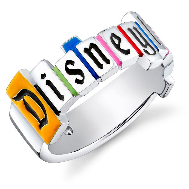 Anillo Disneyland con diseño de marquesina de CRISLU