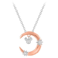 Collar de luna creciente de Mickey Mouse