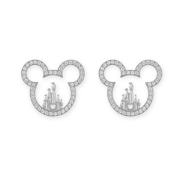 Aros de Mickey Mouse y el castillo de Fantasyland