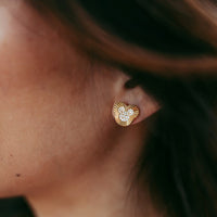Aros estriados con ícono de Mickey Mouse