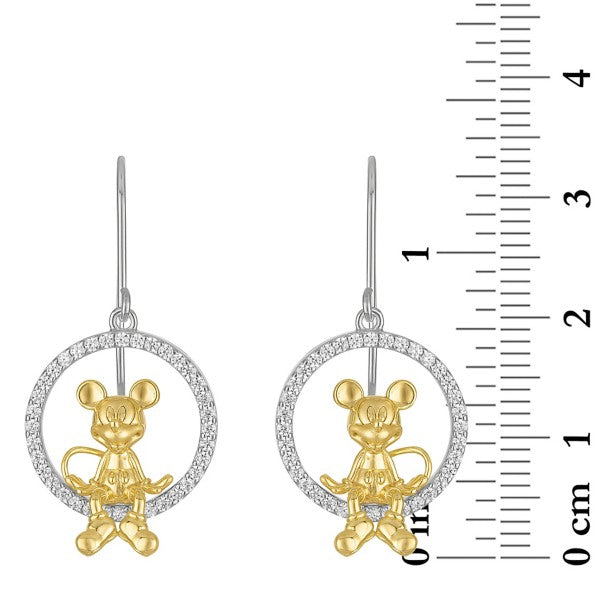 Aros de Mickey Mouse sentado, de Rebecca Hook