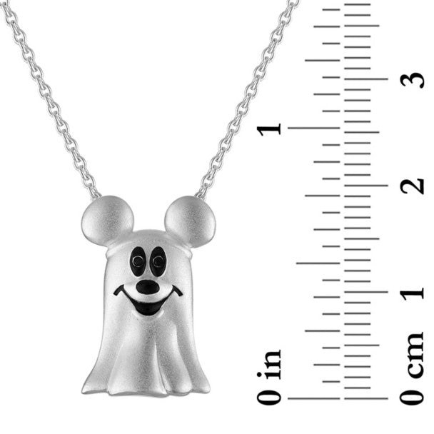 Collar con colgante de Mickey Mouse fantasma