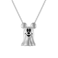 Collar con colgante de Mickey Mouse fantasma