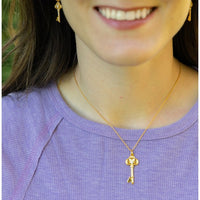 Collar con llave de Mickey Mouse