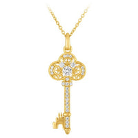 Collar con llave de Mickey Mouse