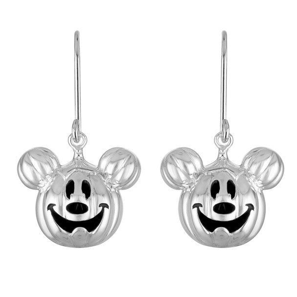 Aros colgantes de calabaza de Mickey Mouse