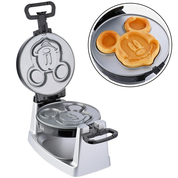 Máquina para hacer waffles y donas de Mickey Mouse