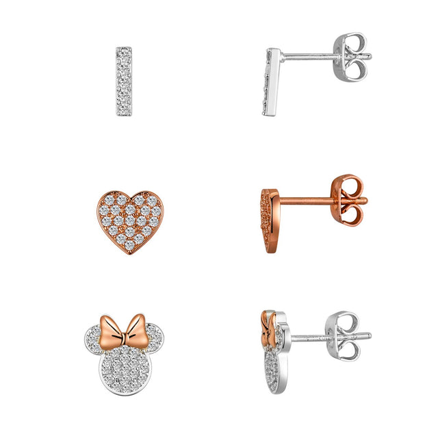 Set de aros de botón de Minnie Mouse