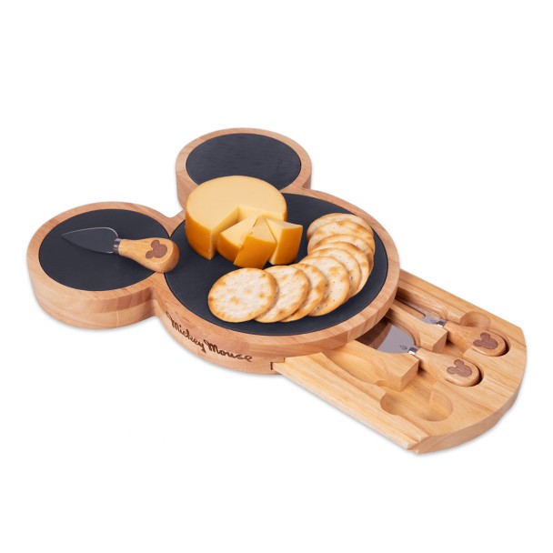Set de tabla para quesos y utensilios de Mickey Mouse