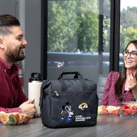 Lonchera térmica de Mickey Mouse y Los Angeles Rams