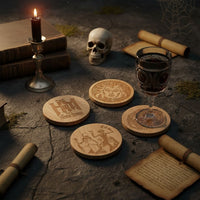 Set de posavasos con destapadores The Haunted Mansion