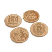 Set de posavasos con destapadores The Haunted Mansion