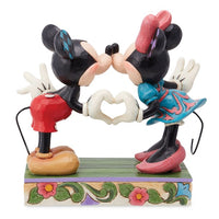 Figura de Mickey y Minnie Mouse «A Sign of Love»