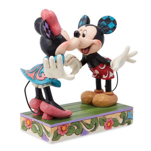 Figura de Mickey y Minnie Mouse «A Sign of Love»