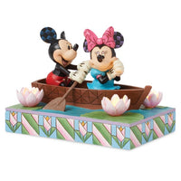 Figura iluminada de Mickey y Minnie Mouse