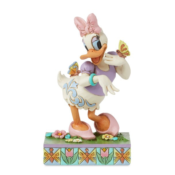 Figura de Daisy Duck «Flores y mariposas» de Jim Shore