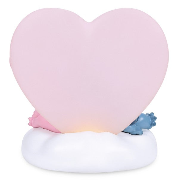 Figura con luz de Stitch, Angel y Scrump