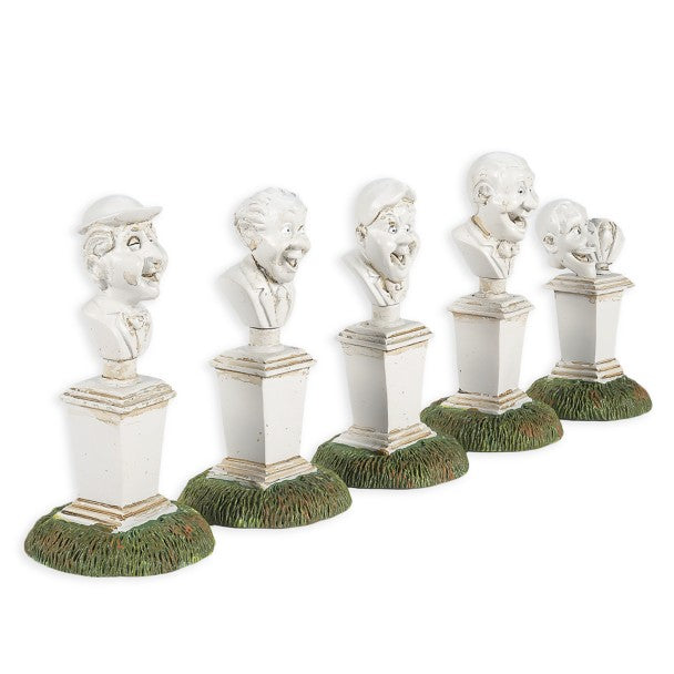 Set de bustos cantores en miniatura de The Haunted Mansion