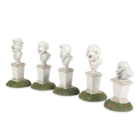 Set de bustos cantores en miniatura de The Haunted Mansion