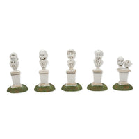 Set de bustos cantores en miniatura de The Haunted Mansion