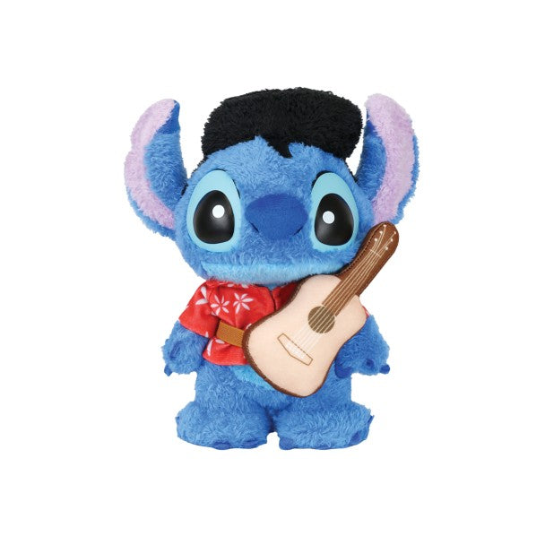 Figura afelpada de Stitch como Elvis