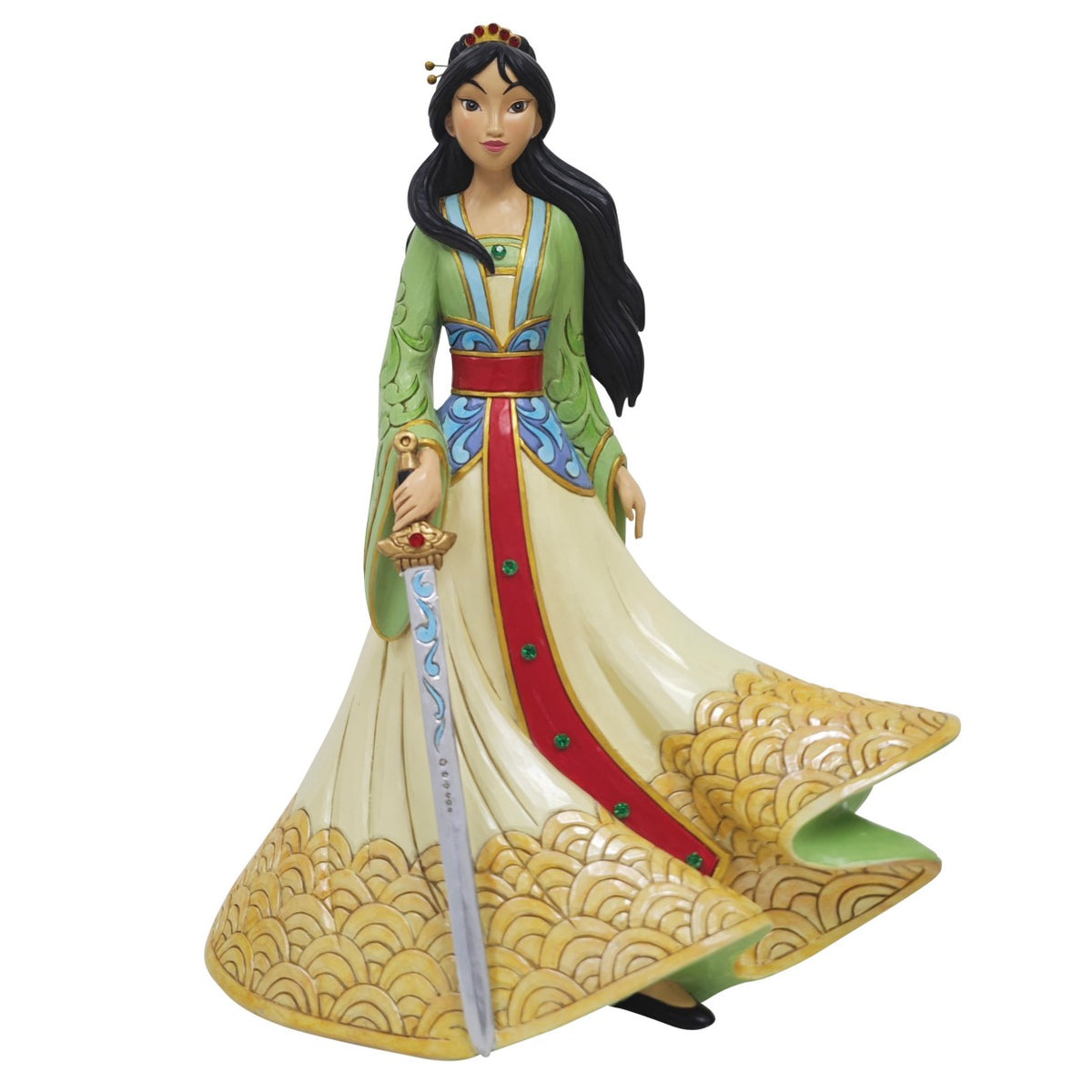Figura Mulan «Coraje y honor», de Jim Shore