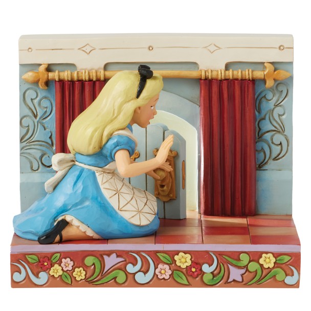 Figura con luz Curiouser and Curiouser de Alice in Wonderland