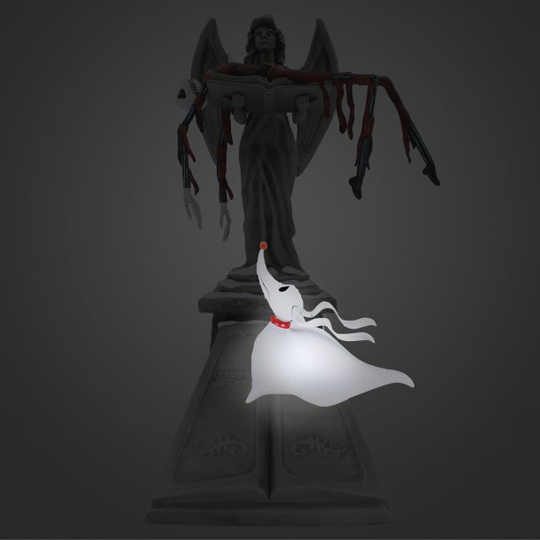Figura iluminada de Jack Skellington y Zero