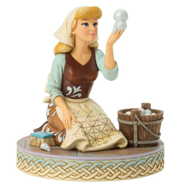Figura Cinderella «Esperanza en cada burbuja» de Jim Shore