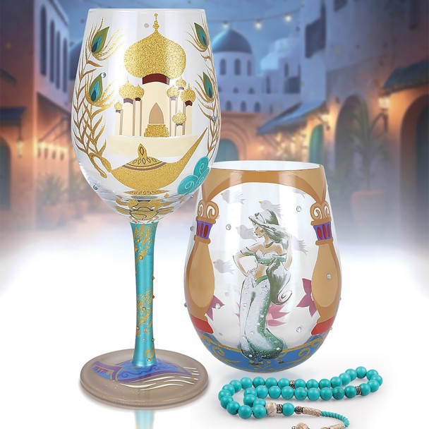 Vaso sin tallo de Jasmine - Aladdin