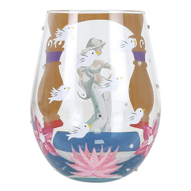 Vaso sin tallo de Jasmine - Aladdin