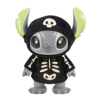Figura de Stitch esqueleto de Halloween que brilla en la oscuridad
