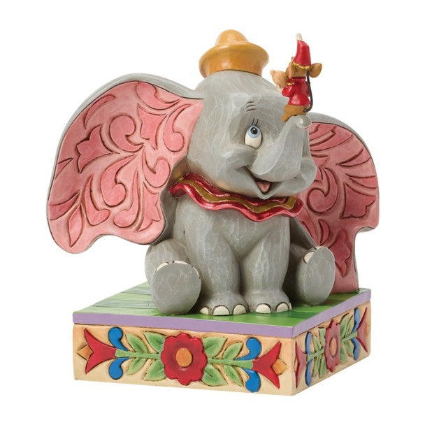 Figura Dumbo y Timothy Mouse: una gran amistad