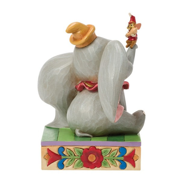 Figura Dumbo y Timothy Mouse: una gran amistad