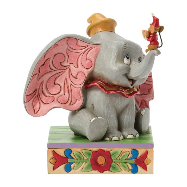 Figura Dumbo y Timothy Mouse: una gran amistad