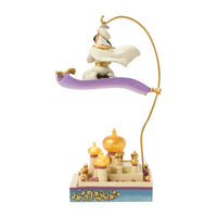 Figura de Aladdin y Jasmine: Magia bajo la luz de la luna