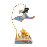 Figura de Aladdin y Jasmine: Magia bajo la luz de la luna