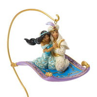 Figura de Aladdin y Jasmine: Magia bajo la luz de la luna