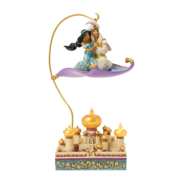 Figura de Aladdin y Jasmine: Magia bajo la luz de la luna