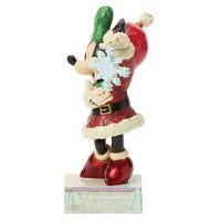 Figura de Minnie Mouse Snow Unique de Jim Shore