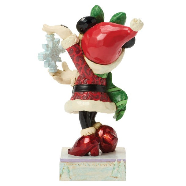 Figura de Minnie Mouse Snow Unique de Jim Shore