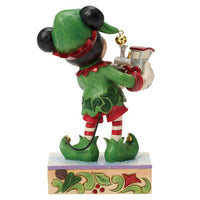 Figura Mickey Mouse “Elf on Track” de Jim Shore