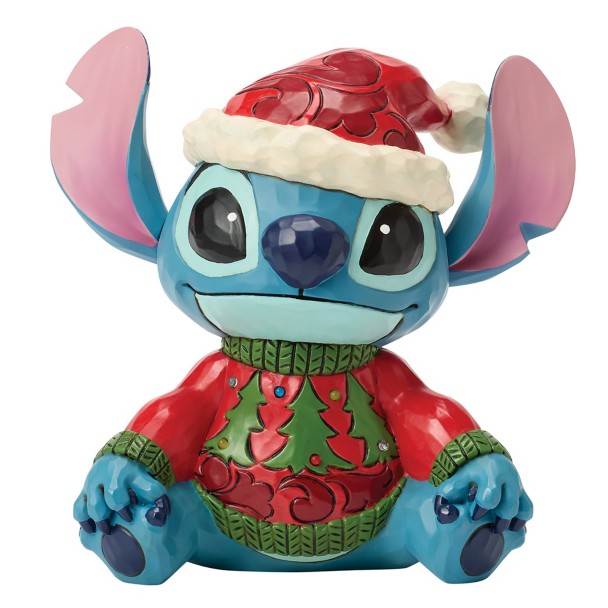 Figura con luz de Stitch: “Alegre y un poco travieso”