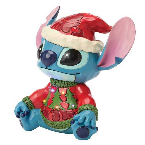 Figura con luz de Stitch: “Alegre y un poco travieso”