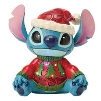 Figura con luz de Stitch: “Alegre y un poco travieso”