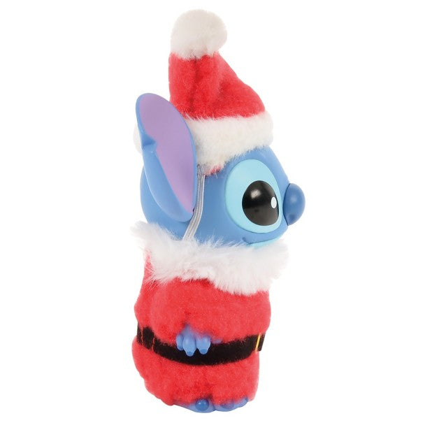 Figura de Stitch vestido de Santa